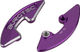 Burgtec Pair Chainring Bash Guard - purple pain | Kettenblatt