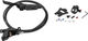 SRAM Code Silver Stealth Disc Brake - black anodized/Rear wheel/Flip-Flop (non-side-specific)