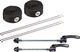 bc basic Set de Roues Mountain XT Disc Center Lock 29" - noir | Set de 29" (avant 9x100 + arrière 10x135) Shimano