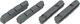 Black Inc Gomas de frenos Carbon - black/SHIMANO
