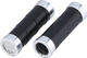 Brooks Slender leather handlebar grips for twist shifters on both sides Mod. 2023 - black/100 mm
