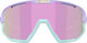 Bliz Lunettes de sport Fusion Small - matte pastel blue/brown-rose