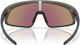 Oakley Lunettes de Sport RSLV 141 - matte grey smoke | prizm sapphire