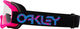 Oakley O Frame MX Goggle - pink splatter | clear