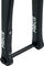 Columbus Futura Gabel Cross - black matt/1 1/8" - 1,5" tapered/28"/12 mm Steckachse/100 mm
