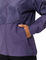 VAUDE Veste imperméable Loamer pour femmes - mulberry/36