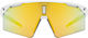 uvex Ultimate Pace Ultra L CV Sportbrille - white matt | yummy yellow