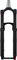 RockShox Horquilla de suspensión Reba Solo Air 26" - gloss black/12 mm Eje Pasante/140 /40 /1 1/8" - 1,5" tapered/26"/100 mm