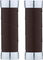 Brooks Slender leather handlebar grips for twist shifters on both sides Mod. 2023 - brown/100 mm