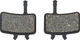 GALFER Bremsbeläge Disc Standard für SRAM/Avid - semi-metallisch - Stahl/SR-001