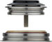 Enduro Bearings Maxhit ZS44/28.6 - ZS56/40 headset - silver | ZS44/28,6 - EC56/40