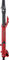 Marzocchi Horquilla de suspensión Bomber DJ 26" Modelo 2024 - gloss red/15 mm Eje Pasante/100 /37 /1 1/8" - 1,5" tapered/26"/110 mm