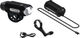 Lezyne Deca 1200 Frontlicht mit StVZO-Zulassung mit Loaded Kit - schwarz | 1200