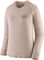 Patagonia Cap Cool Merino Graphic L/S Women's Jersey - fitz roy strata-shroom taupe/M