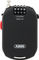 ABUS Combiflex 2503 Kabelschloss mit UCH Hülle - black