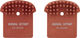 Kool Stop Disc Aero-Kool Brake Pads for Shimano - organic - aluminum/SH-007