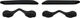 Oakley Set de accesorios de marcos para gafas Radarlock - black/universal