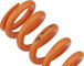 Fox Racing Shox SLS Super Light muelle de acero para 69 - 70 mm de recorrido - naranja/600 lbs