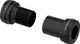 CeramicSpeed Eje de pedalier BB30 Shimano Road Coated 42 x 68 mm - black/BB30