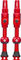 Muc-Off Válvulas Tubeless Big Bore Lite - red/SV 45 mm