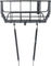 Basil Portland bike basket - matte black/25 l