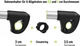 Eufab Strap adjustable frame holder - black-silver