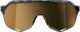 100% S2 Mirror Sportbrille - gloss black havana | soft gold mirror