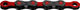 KMC DLC12 Waxed Kette 12-fach - black-red/126