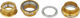 Chris King GripNut Bold EC34/28,6 - EC34/30 Gewindesteuersatz - gold/EC34/28,6 - EC34/30