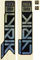 RockShox Set de calcomanías Decal Kit para Lyrik Ultimate desde Modelo 2023 - gloss black-gloss rainbow foil