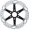Shimano RT-MT800 Center Lock Brake Rotor for XT w/ Magnet + Internal Teeth - silver-black/203 mm