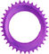 Garbaruk Thread Mount chainring for SRAM XX/XX SL PM 0 mm Oval - violet/36/36 