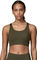 Patagonia Shadowlite High Impact Adjustable Sports Bra - pine needle green/M