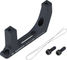 Shimano Adaptateur de Frein à Disque pour Disque de 160 mm - noir/avant FM sur PM