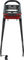 Racktime Portaequipajes Gleamit 2.0 Tour con luz trasera de dinamo - negro/28"-29"