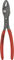 Knipex TwinGrip Frontgreifzange - rot