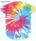 DYEDBRO Juego de calcomanías para Guardabarros RockShox - tie dye