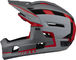 Bell Super Air R MIPS Helmet - matte gray-red/55 - 59 cm