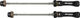 Hope Road Nabenschnellspanner-Set - black/130 mm/100 mm