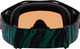 Oakley Airbrake MTB Goggle - viridian striped/prizm mx bronze