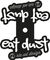 rie:sel design Gravel Eat Dust 25 mm Ventillochaufkleber - 