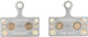 Shimano Plaquettes de Frein G04S pour XT, SLX, Alfine - universal | acier