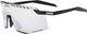 uvex uvex pace stage S V lunettes de sport - black mat/mirror blue
