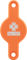 Muc-Off Secure Tag Holder - orange