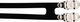 MKS FIT Alpha SPIRITS 2-Buckle Pedal Straps - black