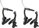 Shimano BR-T4000 v+h Set Felgenbremse V-Brake - schwarz/Set