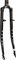 Surly Cross Check 28" Starrgabel - black/28"/100 mm/1 1/8"/5 mm Schnellspanner