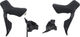 Shimano 105 Front+Rear Set Disc Brake BR-R7170 + Di2 ST-R7170 - black/Set/left/right (side-specific)