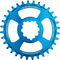 Burgtec 3 mm Offset Thick Thin Kettenblatt für SRAM 3-Bolt - deep blue/32/32 Z