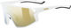 uvex Skyryse Glasses - white matte | mirror gold